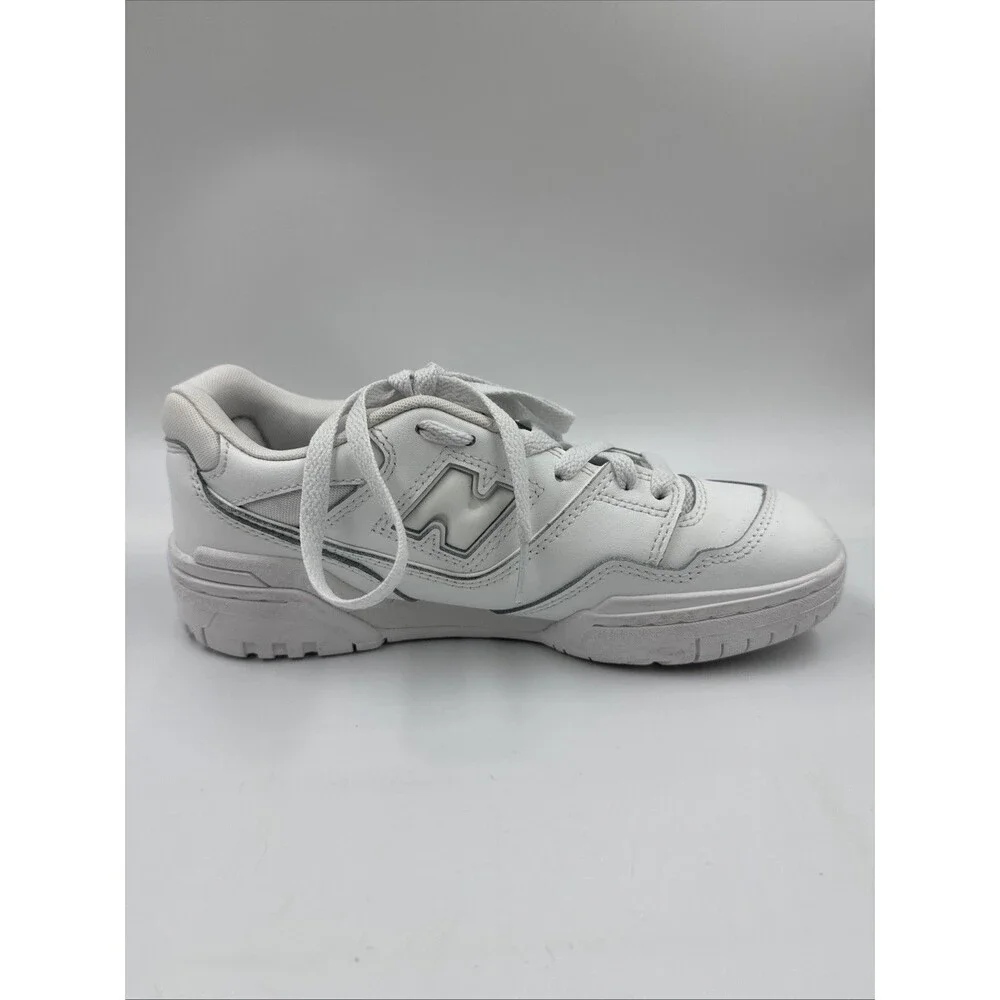 New balance 550 Boys Size 6 GSB550WW Triple White Sneakers Shoes